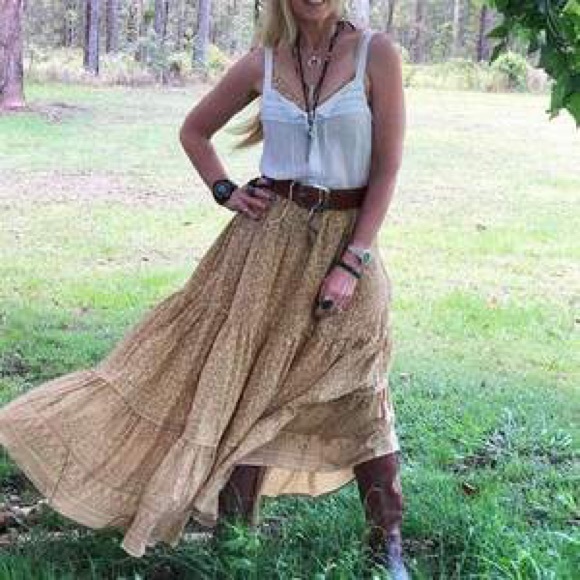 Boho Gypsy Wild Skirt - Picture 11 of 12